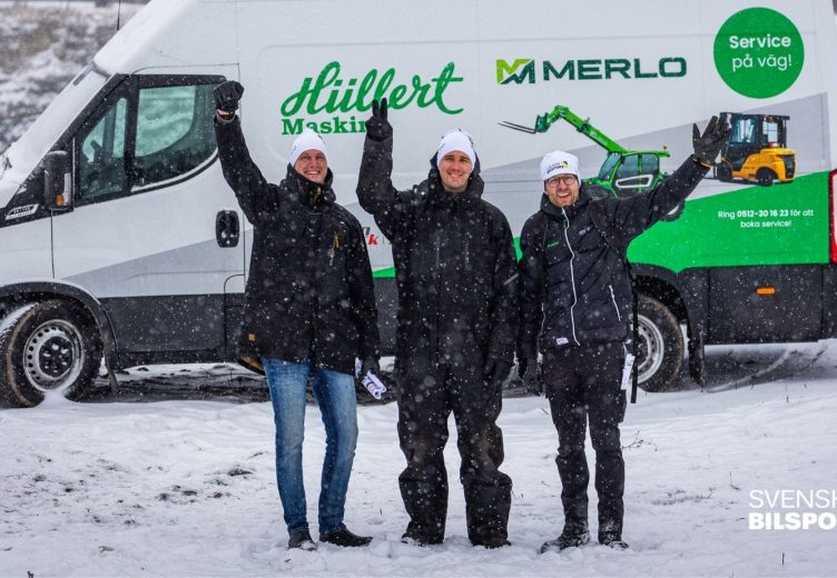 Team Hüllert Maskin på plats under SM-veckan